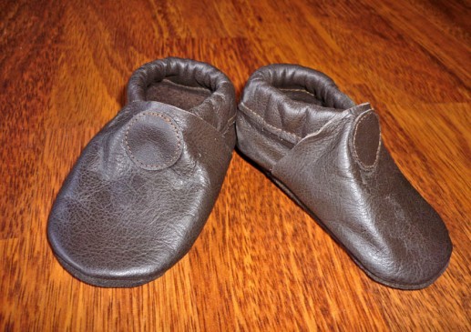 Chaussons Cuir Souple Garcon Menu Baby Shoes